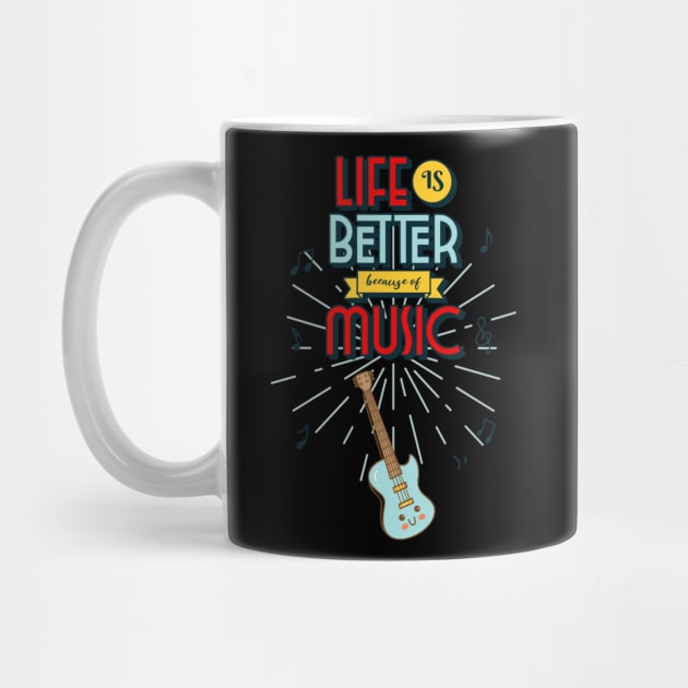 Life is Better Because of Music by Joco Studio